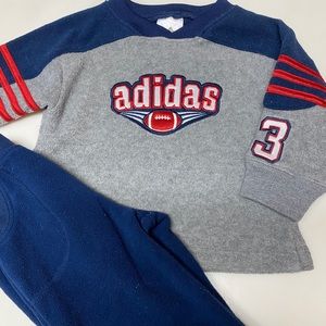 Adidas fleece sweatshirt and Circo pants